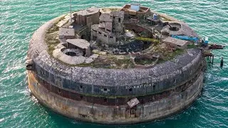horse sands fort and no mans fort 12th October 2024 dji air 3 4k 60fps