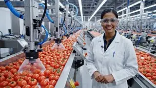 From Tomato Farm to Factory – How Tomato Juice Is Made