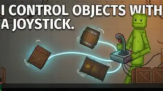 HOW TO CONTROL OBJECTS WITH A JOYSTICK! MELON SANDBOX TUTORIAL 
