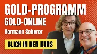 Gold Programm Online von Hermann Scherer - Blick in den Kurs