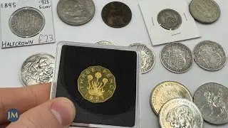 I Bought A Load of Great Coins! Unboxing new coins for the collection, date runs including silver!