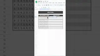 SPLIT cells in GSheets