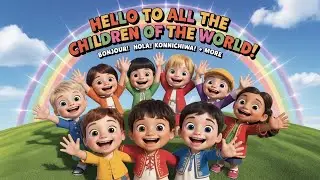 Hello to All the Children of the World | Hello Song in Different Languages | Nursery Rhymes for Kids