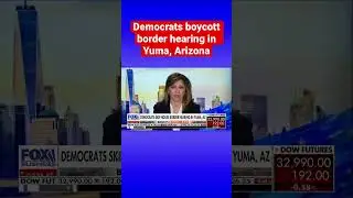 Democrats call GOP&rsquo;s border hearing a &lsquo;political stunt&rsquo; despite record migrant encounters #shorts