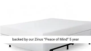 Zinus Armita 9 Inch Smart Box Spring / Mattress Foundation / Built-to-Last Metal Structure&hellip;