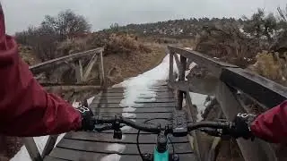 Mountain bike trails near Zion national park, Utah