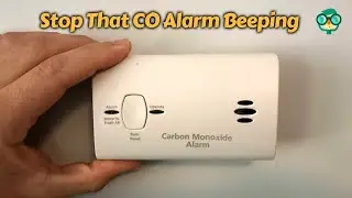 How to Silence a Carbon Monoxide Detector FAST | How to Stop a Carbon Monoxide Alarm | CO Alarm Off