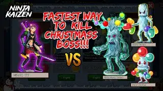 Ninja Kaizen - Tips and Trick How to Kill Christmass Boss easily !!!