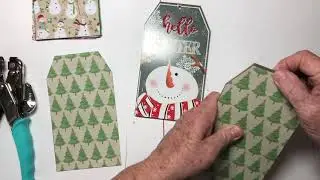 Craft Fair Journals Series 2019 #9 Xmas Tag Journals