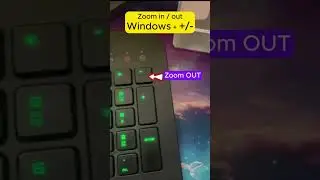 Zoom IN/OUT Windows+ +/- #tiktok #life #lifehacks101 #tutorial #tips #trickshot #tiktokviral #smart