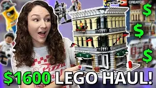 THREE NEW MODULARS?! Our BEST LEGO Haul YET!