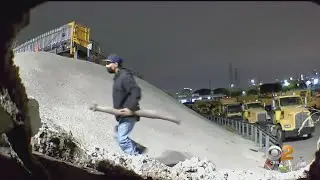 Goldstein Investigates: Thieves Caught On Camera Stealing Catalytic Converters From LA City Yard