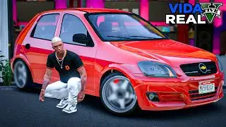 GTA V : VIDA REAL - LEVEI O CELTA PARA PREPARAR O MOTOR E OLHA NO QUE DEU - #44