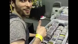 PBG and SpaceHammy at an arcade
