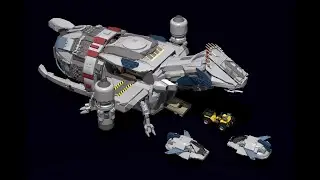 Firefly SERENITY Trending Lego IDEAS MOC - Breakdown and Instructions