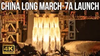 China's longest rocket Long March 7A launched