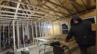 Final wall going up