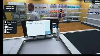 My Supermarket simulator with a friend
