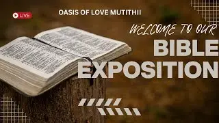 BIBLE EXPOSITION 11TH|JANUARY|2026
