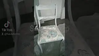 $5 Thrifted Chair.                               #magicchairs  #chairflip #thriftedchair #chair