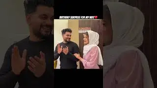 Birthday surprise for my wife❤️