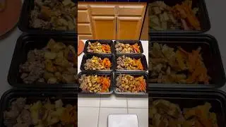 pov meal prepping