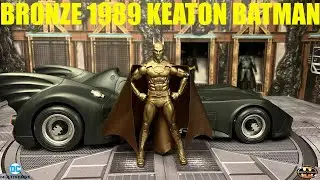 McFarlane DC Multiverse Batman 1989 Michael Keaton BRONZE PLATINUM Action Figure Review & Comparison