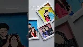 Customize Faceless portrait painting ideas 😍🖌️ #shorts #trending #ytshorts