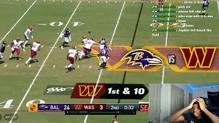 JANKY RONDO GOTTA SWITCH TEAMS... Ravens vs. Washington Game Highlights | 2025 Preseason Week 3