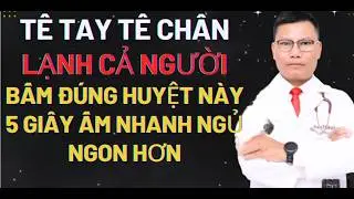 “Tê Tay Tê Chân, Lạnh Cả Người? Bấm Đúng Huyệt Này 5 Giây – Ấm Nhanh, Ngủ Sâu Hơn”