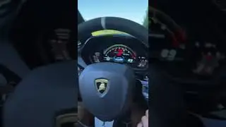 Lamborghini aventador svj launch control is insane
