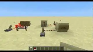 Minecraft Redstone Update: Compact Set-Reset Latch