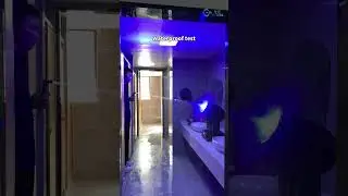 420W Beam Light | High-Pressure Water Gun Waterproof Test 💦⚡