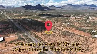 12.85-Acre RU-4 Lot in Huachuca City, AZ &ndash; Ideal for Homes, RVs, or Storage | Power Onsite!