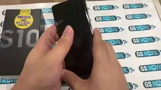 Samsung galaxy S10 Prism Black (unboxing)