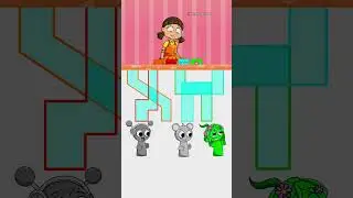New Maze Challenge: Help Oren CHOOSE THE RIGHT COLOR - Incredibox Sprunki