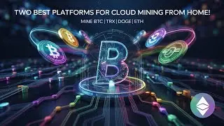 Two Best Platforms for Cloud Mining from Home! Mine BTC | TRX | DOGE | ETH
