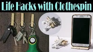 Best use of Clothespin | Easy Diy Tricks with Clothespin | LifeHacks for whole family