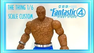 Fantastic Four First Steps: THE THING /Ben Grimm/ La Mole Custom action figure 1/6 scale sculpture 