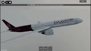 ROBLOX | Dynasty Airlines | Economy Class | Boeing 777-300ER | Part 3