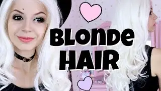 Platinum Blonde Hair - Lace Front Wig Review And Unboxing