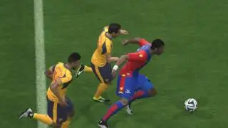 Кристал Пэлас - Арсенал. WENGER OUT! Английская Премьер Лига. PES 2017