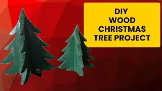 DIY Wood Christmas Tree Project