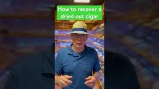 How to recover a dried out cigar #cigars #cigarlife #cigarculture #cigarsmoker #smokinbarrelsshow