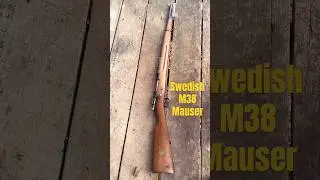 Swedish Mauser m1938 | 6. 5x55 #military #history #shorts #shortsfeed