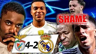 Real Madrid Fan RANTS IN PAIN😡3rd to 9th HOW?! Benfica 4-2 Real Madrid