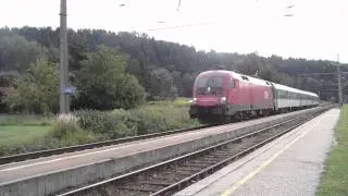 D 200 (Linz Hbf. - Praha hl.n.) in Lungitz (mit 1116 147-8)