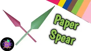 How To Make Origami Paper Spear Weapon | Craft Tutorial | Easy Craft Ideas 💡