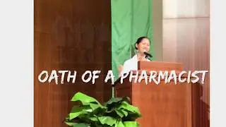 Oath of a Pharmacist