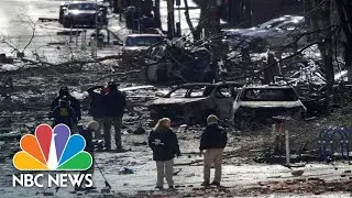 Federal Agents Search Home In Connection with Nashville Explosion | NBC Nightly News